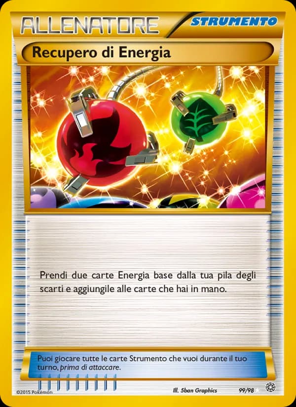 Recupero di Energia card in Italian