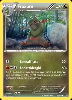 Fraxure card in Italian