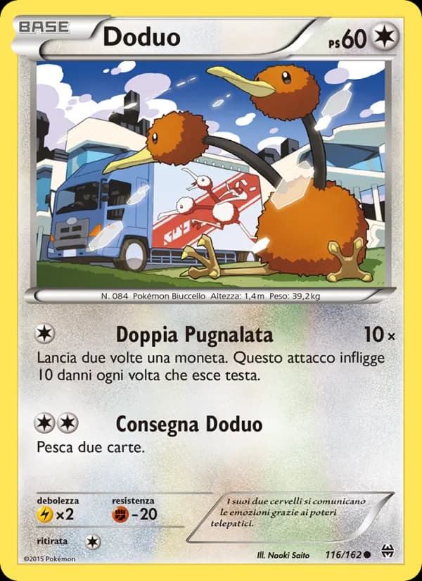 Doduo card in Italian