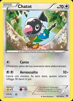 Chatot card in Italian