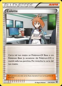Colette card in Italian