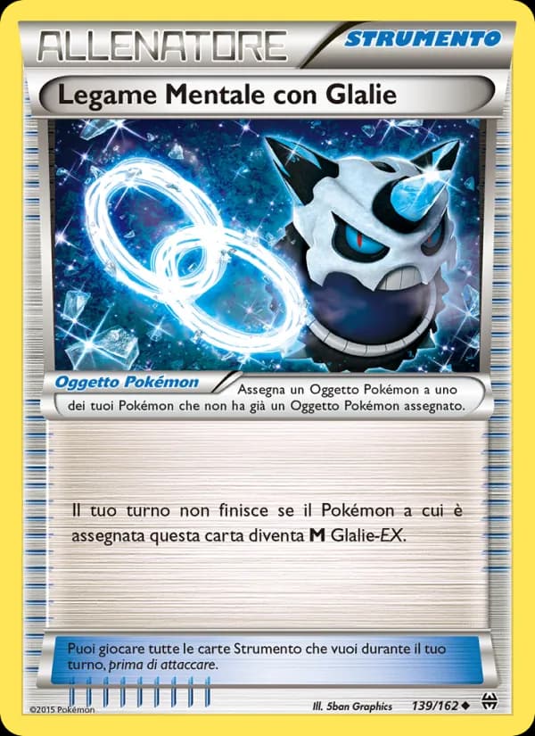 Legame Mentale con Glalie card in Italian