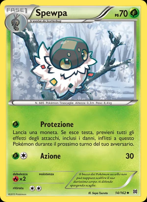 Spewpa card in Italian