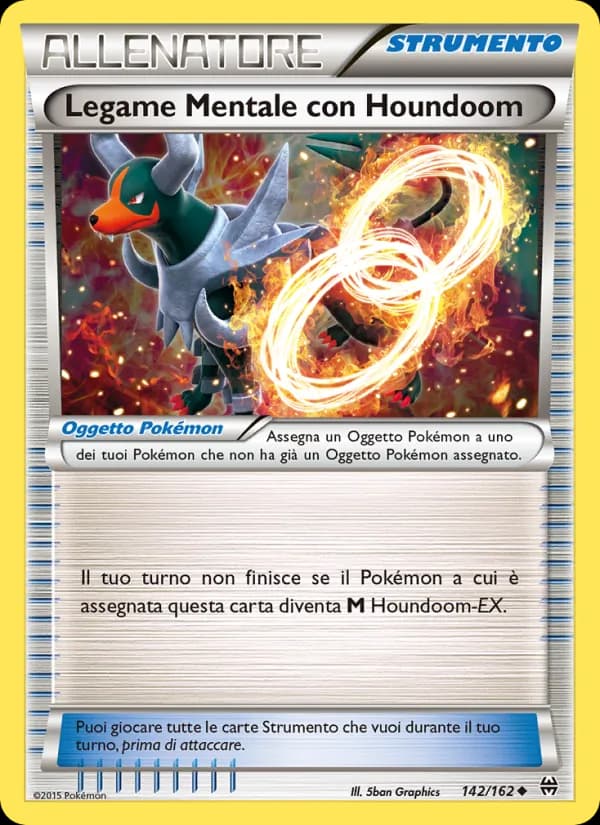 Legame Mentale con Houndoom card in Italian