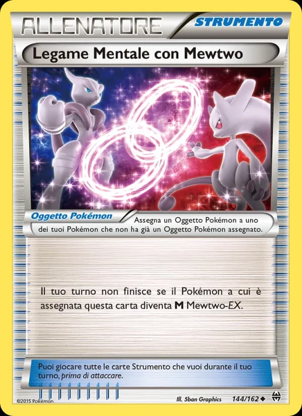 Legame Mentale con Mewtwo card in Italian