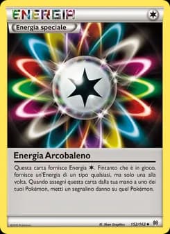Energia Arcobaleno card in Italian