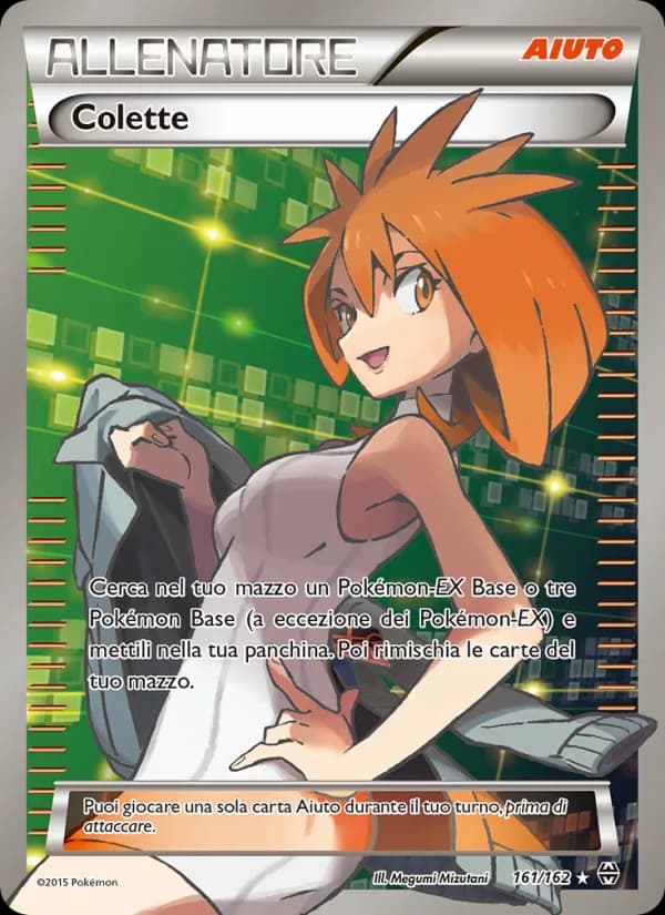Colette card in Italian