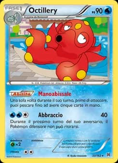 Octillery card in Italian