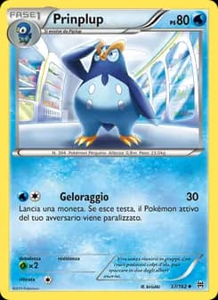 Prinplup card in Italian