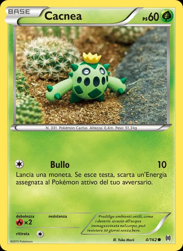 Cacnea card in Italian