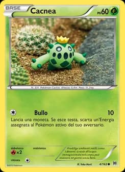 Cacnea card in Italian