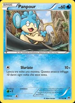 Panpour card in Italian