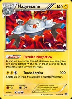 Magnezone card in Italian