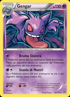 Gengar card in Italian