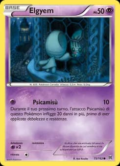 Elgyem card in Italian