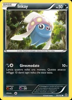 Inkay card in Italian