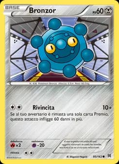 Bronzor card in Italian