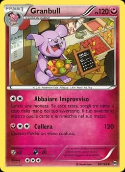Granbull card in Italian