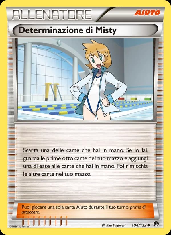 Determinazione di Misty card in Italian