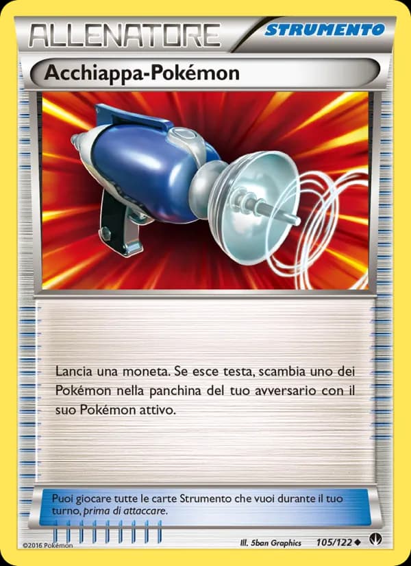 Acchiappa-Pokémon card in Italian