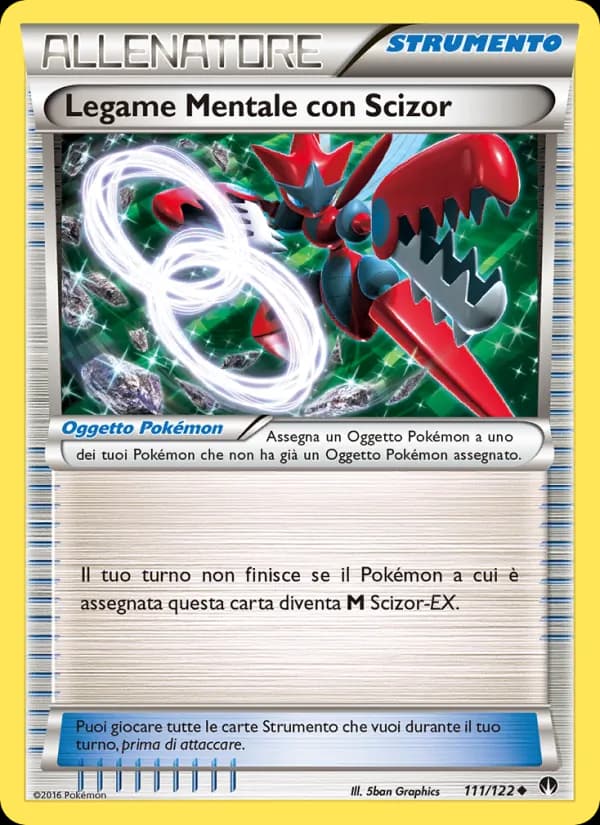 Legame Mentale con Scizor card in Italian