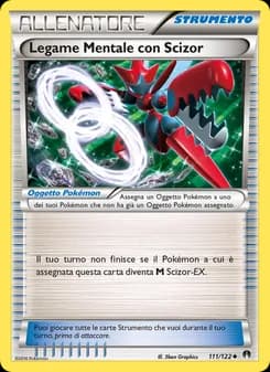 Legame Mentale con Scizor card in Italian