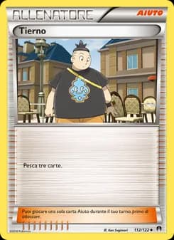 Tierno card in Italian