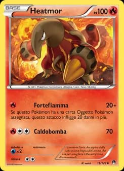 Heatmor card in Italian