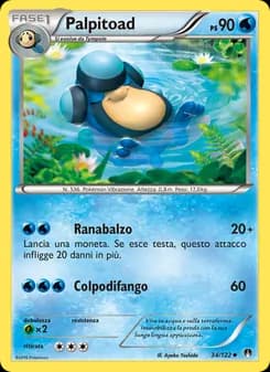 Palpitoad card in Italian