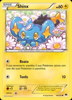 Shinx card in Italian