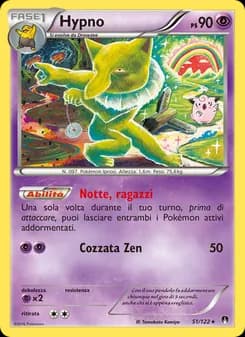 Hypno card in Italian
