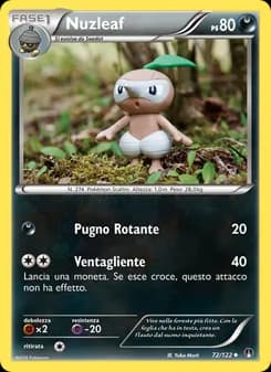 Nuzleaf card in Italian