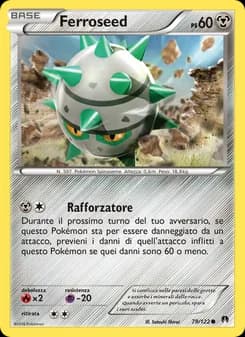 Ferroseed card in Italian