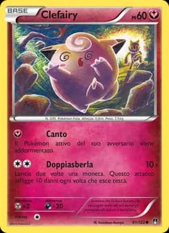 Clefairy card in Italian