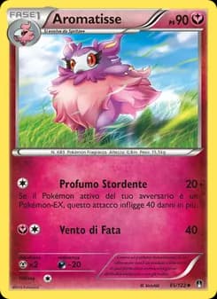 Aromatisse card in Italian