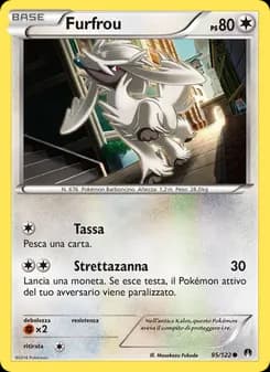 Furfrou card in Italian