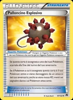 Palloncino Esplosivo card in Italian