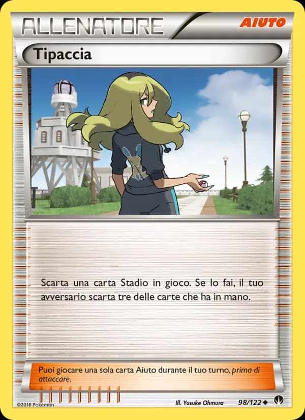 Tipaccia card in Italian