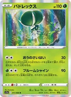 バドレックス card in Japanese