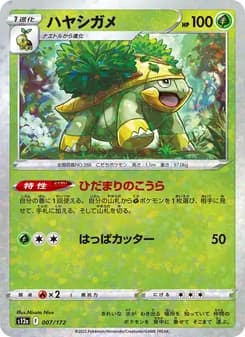 ハヤシガメ card in Japanese
