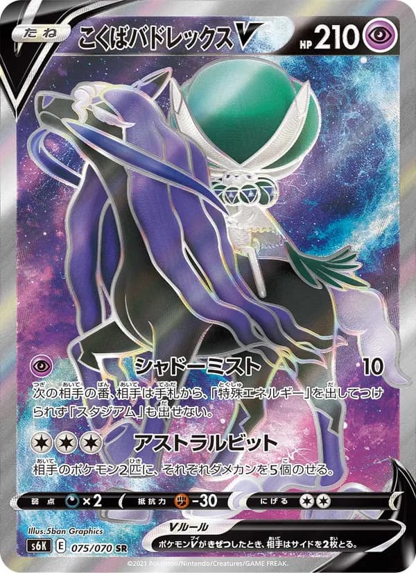 こくばバドレックスV card in Japanese