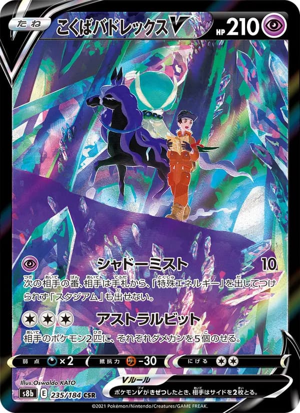 こくばバドレックスV card in Japanese