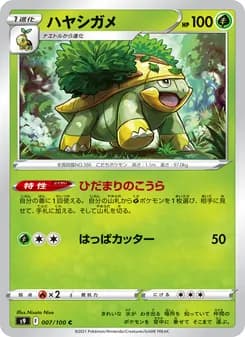 ハヤシガメ card in Japanese