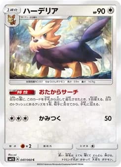 ハーデリア card in Japanese