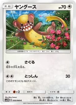 ヤングース card in Japanese