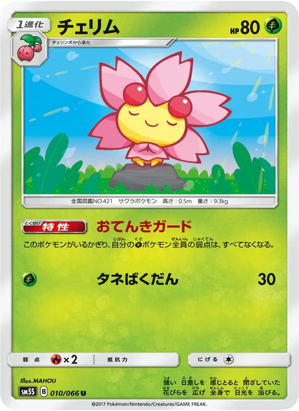 チェリム card in Japanese