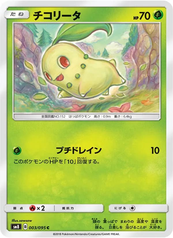チコリータ card in Japanese