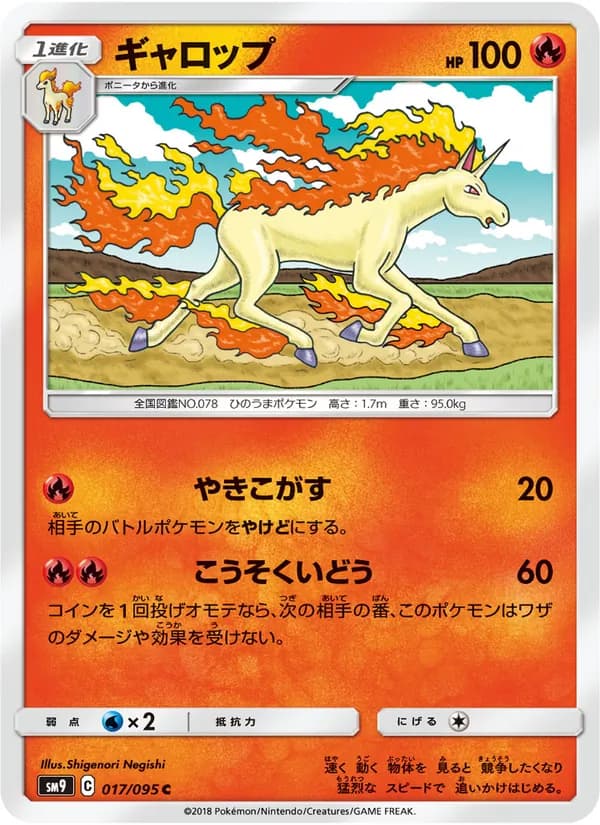 ギャロップ card in Japanese
