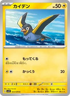カイデン card in Japanese