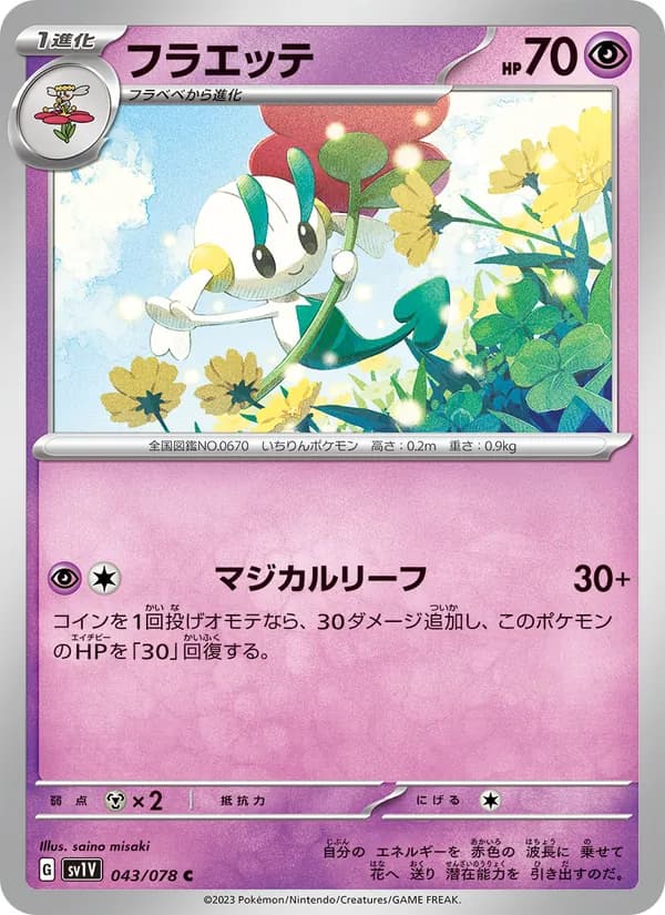 フラエッテ card in Japanese